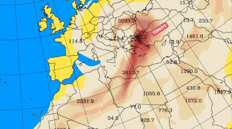 Afrika'dan Toz Kütlesi Geliyor!
