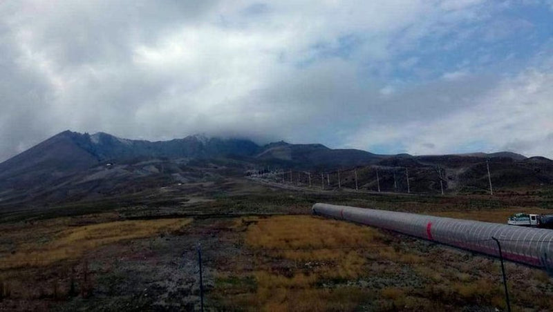 Erciyes Dağı'na mevsimin ilk karı yağdı!