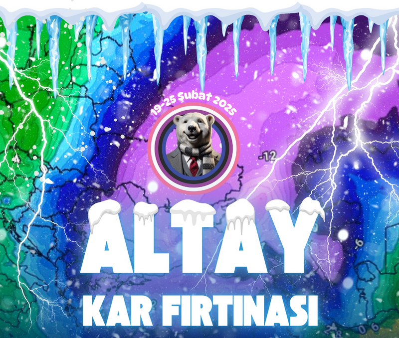 Altay Kar Fırtınası Başladı: Yoğun Kar Yağışı Kapıda
