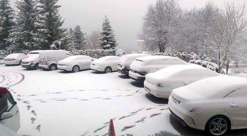 Nisan'da Kar Yağışı !