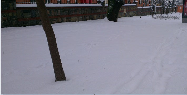 İstanbul'da kar yüksek kesimlerde 15-20 cm !