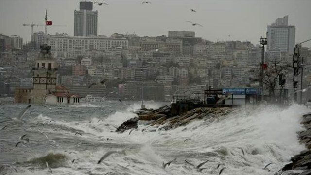 Marmara ve Ege'de Fırtına Uyarısı (27.10.2016)