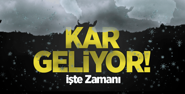 UYARI: Kar Geliyor! 2016'ya Karlı Veda...