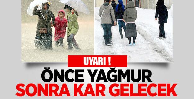 İstanbul'a Kar Geliyor!