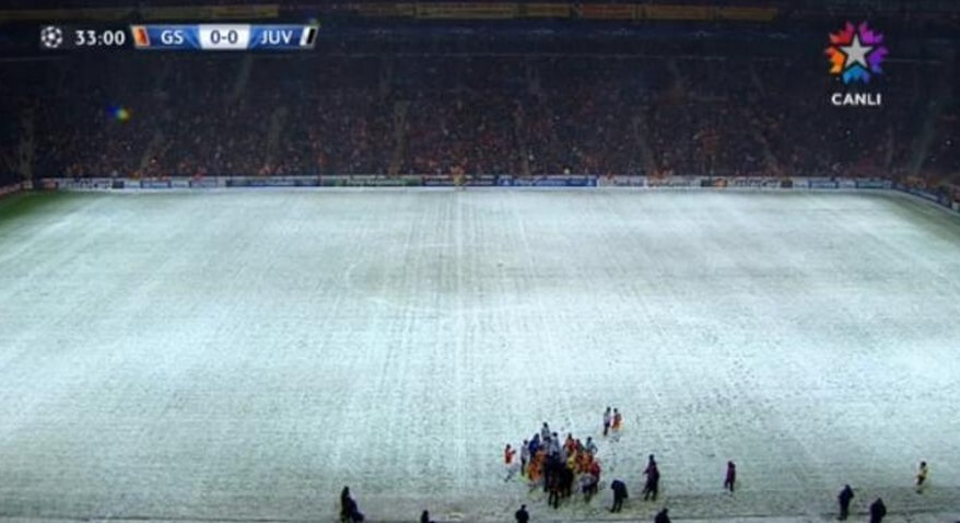 galatasaray-juventus-kar Meteorolojik tarihte bugün: Galatasaray-Juventus Haberler  