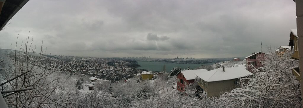 CY_lIniWYAAogTG İstanbul'un Yükseklerinde Kar Etkili Oluyor... Haberler  