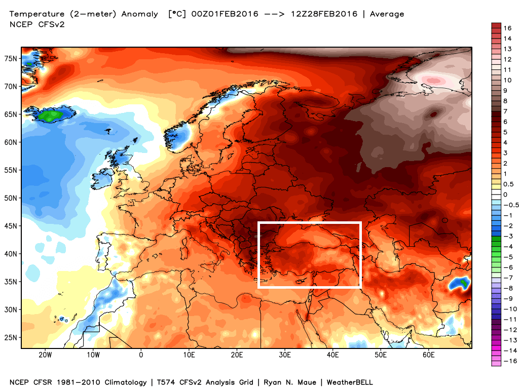 ncep_cfsr_europe_t2m_anom-1024x768 Şubat Ayı Sıcaklık Rekoru Haberler  
