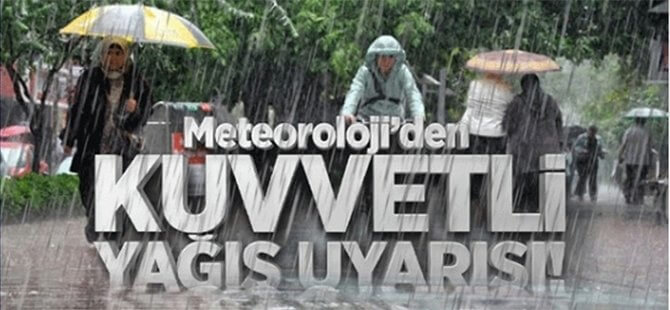 Muğla, Aydın, İzmir ve Antalya’da Şiddetli Yağış !