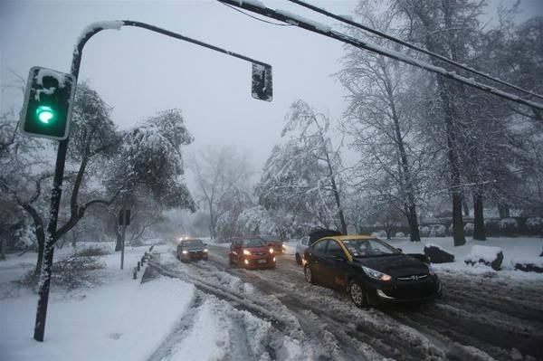 Şili’de kar yağdı, 1 kişi hayatını kaybetti!