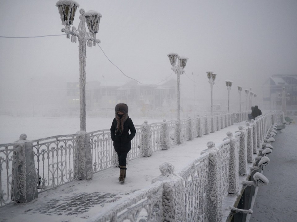 5 Dünyanın en soğuk şehri Yakutsk'da hayat... Foto Galerisi 