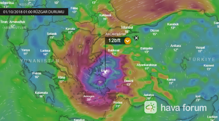izmir-de-ruzgar-durumu İnanılmaz ama gerçek! Kırbaç Kasırgası Ege ve Marmara'yı Vurabilir! Haberler  