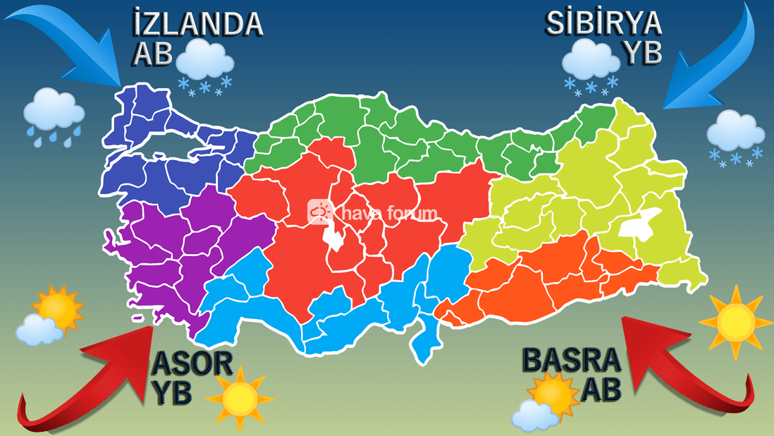 basinc-hava-durumu-iliskisi Türkiye'de Basınçlar ve Hava Durumu İlişkisi Bilgiler  