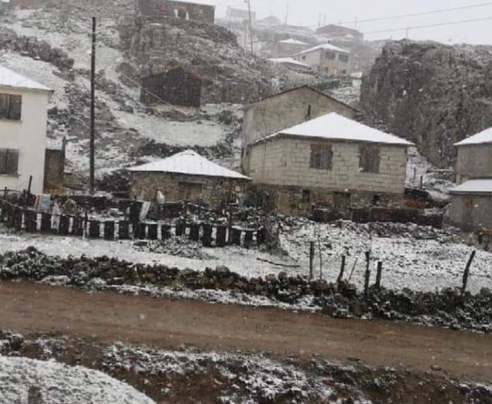rize-huser-kar-yagisi Rize Yaylalarına İlk Kar Düştü! Haberler 