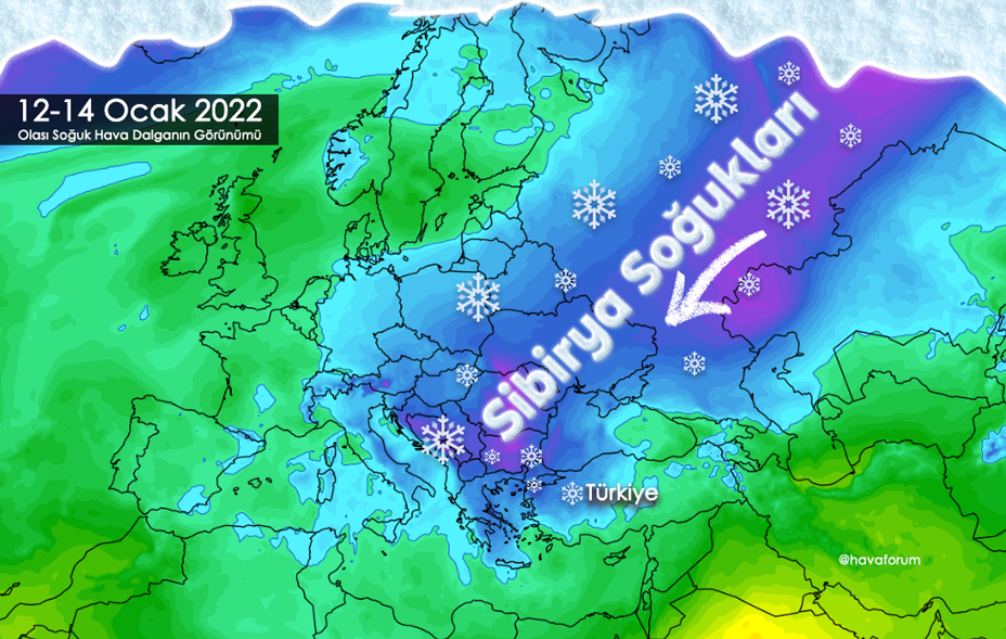 Sibirya Kökenli Soğuk Hava Dalgası Geliyor… İstanbul’da Kar Ne Zaman Başlayacak?